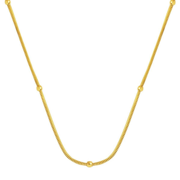 14 Ayar İtalyan Altın Zincir 40 cm Kolye