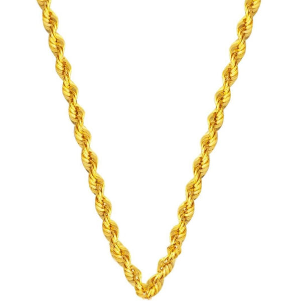 Burma 14 Ayar Altın Zincir 50 cm